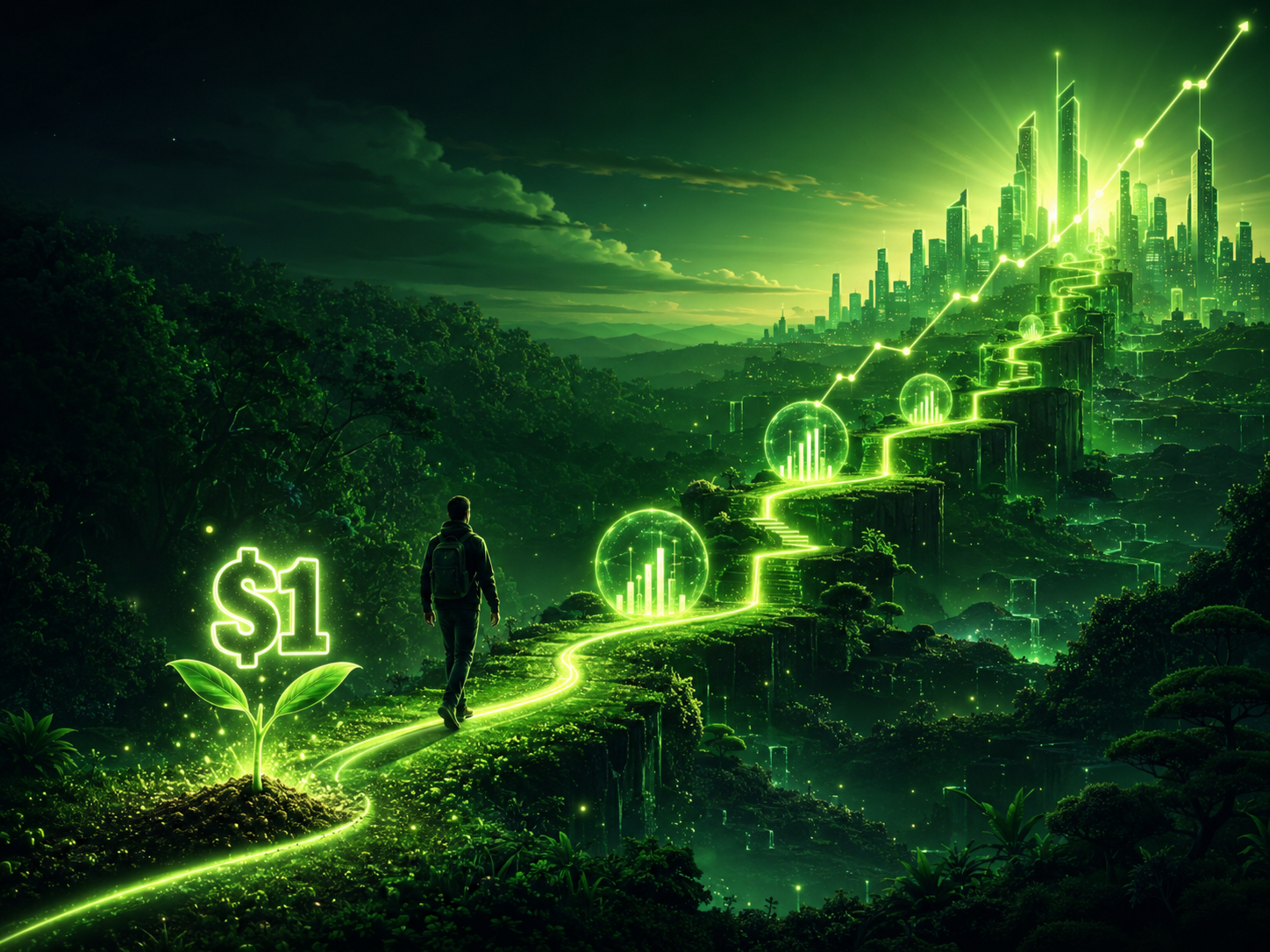 $1 — the path from one dollar to the city of wealth